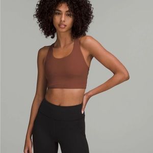 Lululemon Stash It bra - ancient copper
